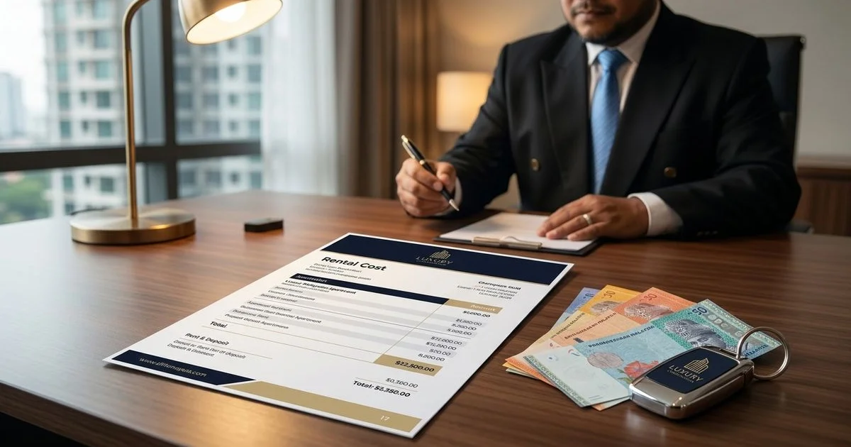 Kos Sewaan Mewah: Deposit, Insurans, Yuran Agensi